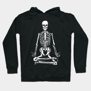 Meditating Skeleton Hoodie